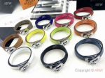 New Replica Hermes Double Leather Bracelet